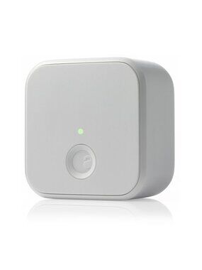 August Connect WiFi Bridge Smart Lock Remote Access Alexa White